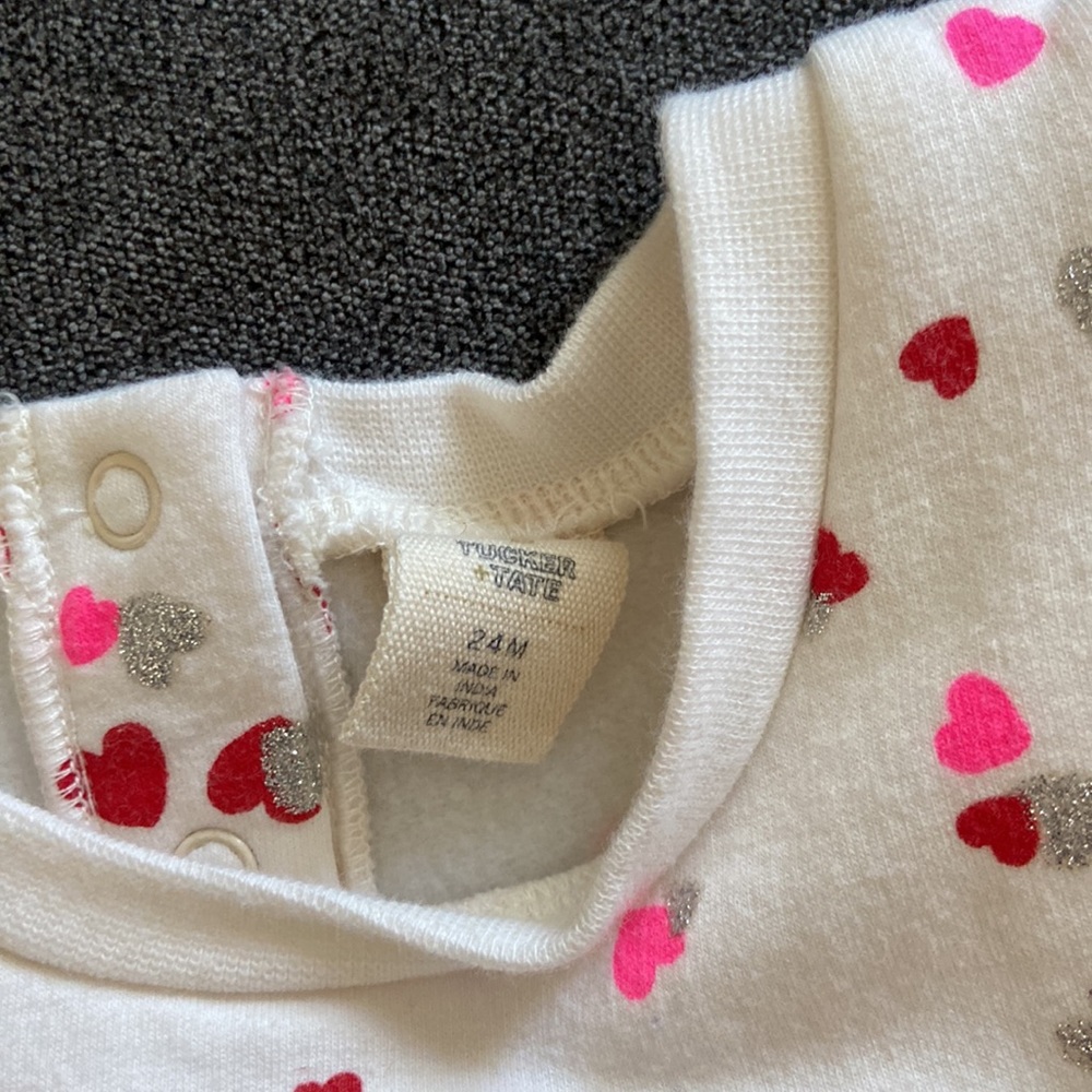 Tucker + Tate Long sleeve Heart Dress - Picture 5 of 5